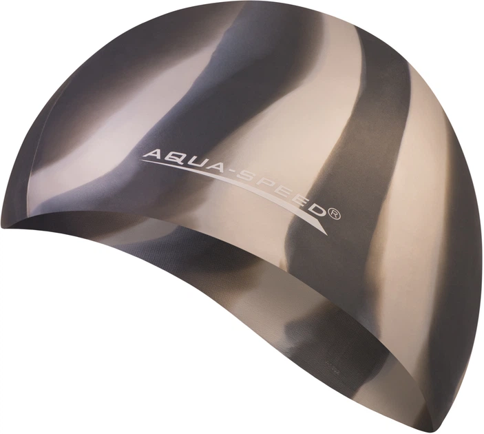 Шапка для плавания Aqua Speed мультиколор силиконовая унисекс для бассейна шапочка для плавания - Фото 1 Шапка для плавания Aqua Speed мультиколор силиконовая унисекс для бассейна шапочка для плавания - изображение 1