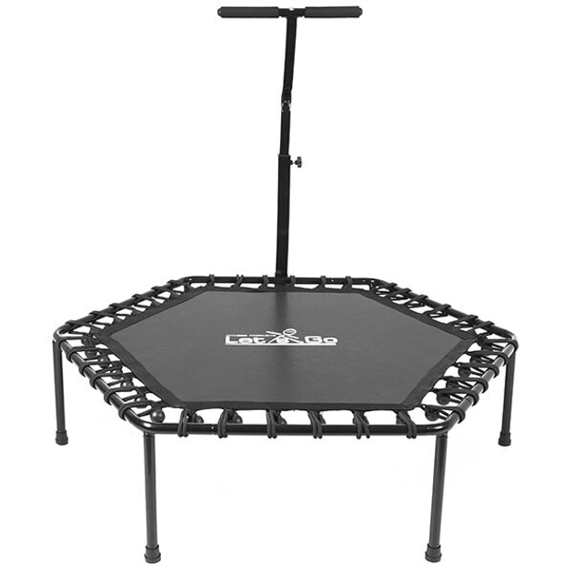 Фитнес батут с ручкой 50" (126см) Let's Go черный LG71550FT/2 – фото ...