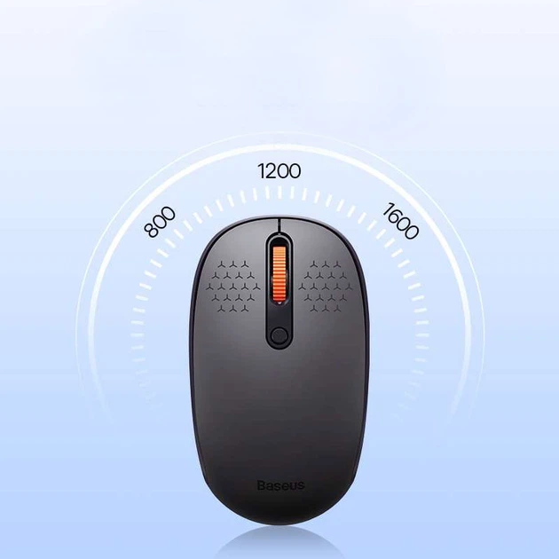 Безпровідна миша Baseus F O1 Безшумна 1600 DPI usb адаптер - Фото 2 Безпровідна миша Baseus F O1 Безшумна 1600 DPI usb адаптер - изображение 2