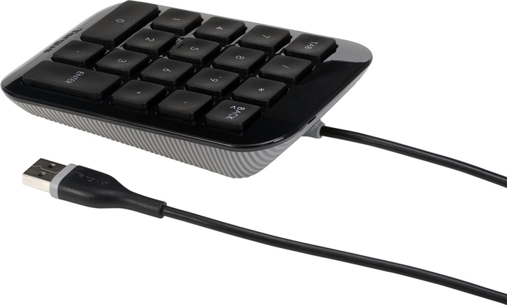 Klawiatura przewodowa Targus Numeric USB Czarna (AKP10EU) - obraz 3