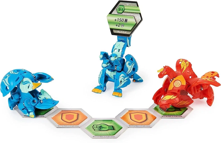 Игровой набор Spin Master Bakugan Evolutions Howlkor Ultra, Colossus, Pegatrix (6063601) - изображение 3