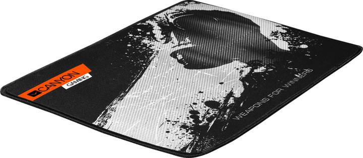 Podkładka po mysz Canyon MP-3 (CND-CMP3) 305 x 25 mm Czarna - obraz 1