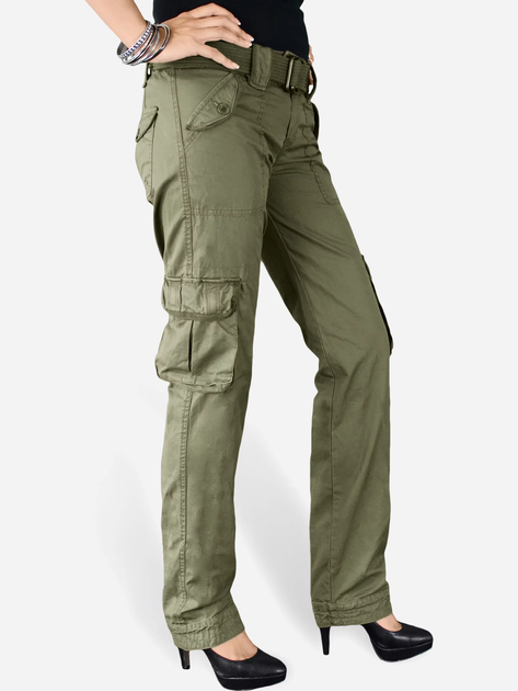 Штани тактичні жіночі Surplus Ladies Premium Trousers Slimmy 33-3588-01 34 [182] Olive (2000980389742) - зображення 1