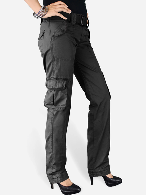 Штани тактичні жіночі Surplus Ladies Premium Trousers Slimmy 33-3588-03 34 [019] Black (2000980389797) - зображення 1