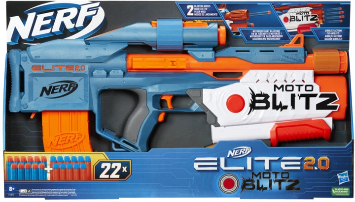 Бластер Hasbro Nerf Elite 2.0 Motoblitz (F5872) – іграшки з