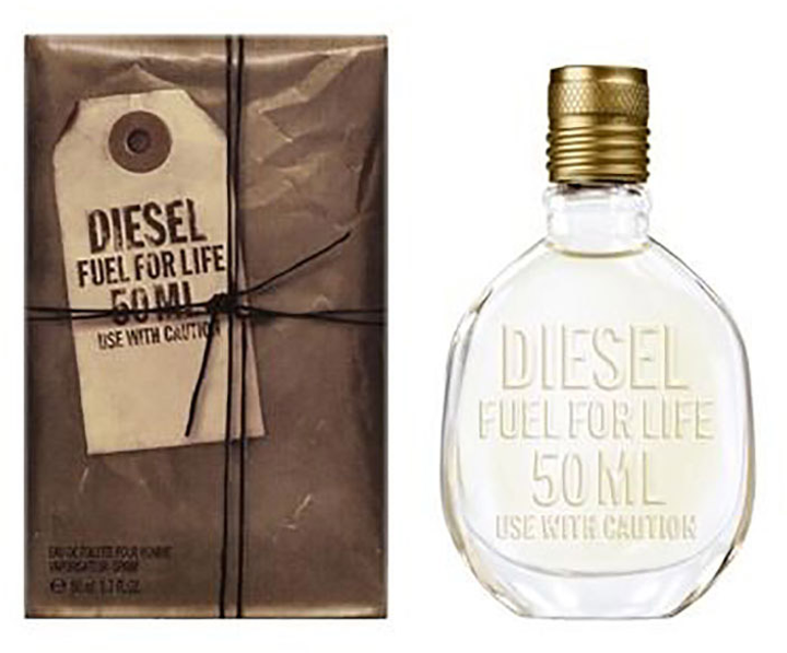 Woda toaletowa męska Diesel Fuel For Life 50 ml (3614272608603) - obraz 1