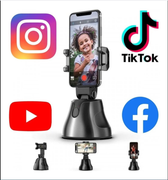 Smart штатив XPRO ROBOFACE роботизований smart для блогерів з функцією проходження на 360 підключенням до iOS та Android (233900809_908009332) - зображення 8