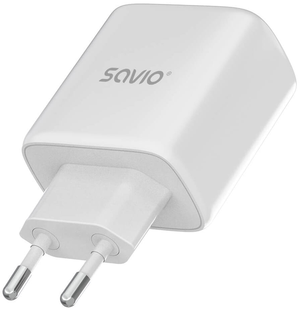 Ładowarka Savio LA-06 Quick Charge 30W Biała (SAVLA-06) - obraz 4