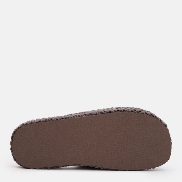 Мужские домашние тапочки с анатомической подошвой с закрытым носком FX shoes 7204 45 28 см Коричневые (2820000017673) - изображение 6