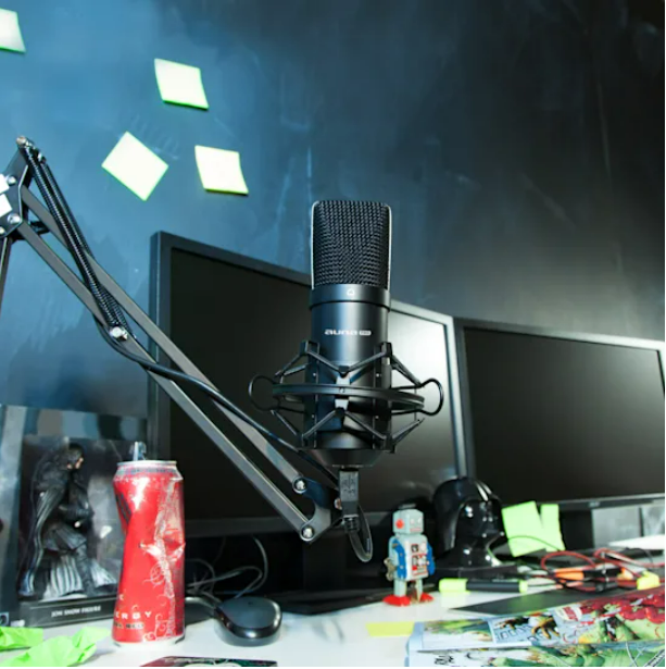 MIC-900B USB конденсаторний мікрофон чорний кардіоїдний студійний - зображення 8