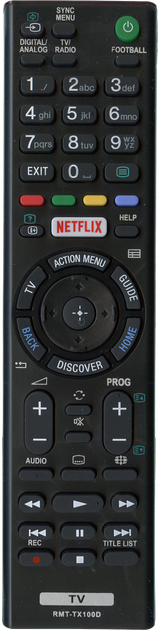 Пульт ДУ для телевизора Sony RMT-TX100D - Фото 1 Пульт ДУ для телевизора Sony RMT-TX100D - изображение 1