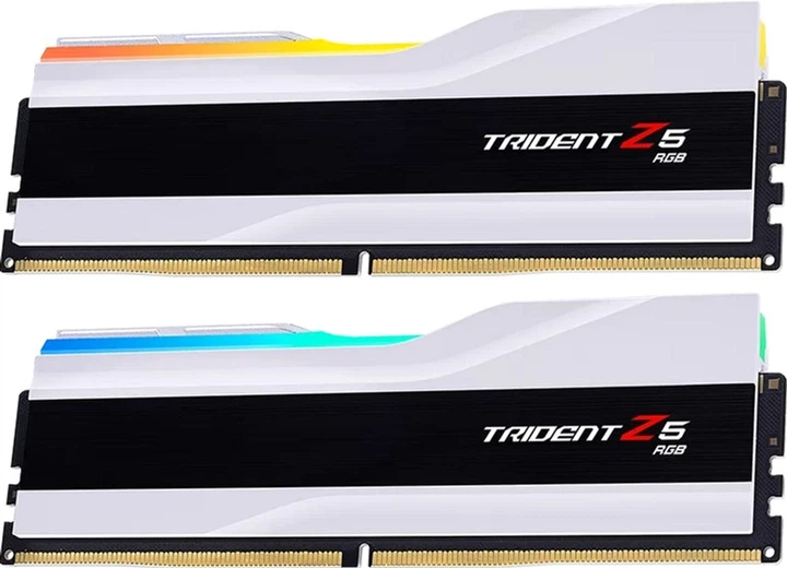 Pamięć RAM G.Skill DDR5-6400 65536MB PC5-51200 (Kit of 2x32768) Trident Z5 RGB (F5-6400J3239G32GX2-TZ5RW) - Zdjęcie 1 Pamięć RAM G.Skill DDR5-6400 65536MB PC5-51200 (Kit of 2x32768) Trident Z5 RGB (F5-6400J3239G32GX2-TZ5RW) - obraz 1