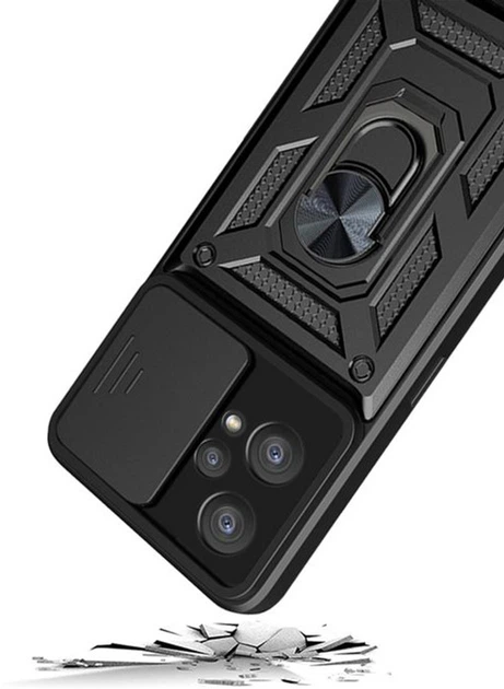 Чехол для смартфона Realme 9 4G/9 Pro Plus BeCover Military Black (BC_709562) - Фото 7 Чехол для смартфона Realme 9 4G/9 Pro Plus BeCover Military Black (BC_709562) - изображение 7