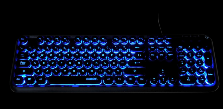 Клавіатура дротова iBOX Pulsar USB Black (IKS620) - зображення 10