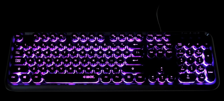 Клавіатура дротова iBOX Pulsar USB Black (IKS620) - зображення 12