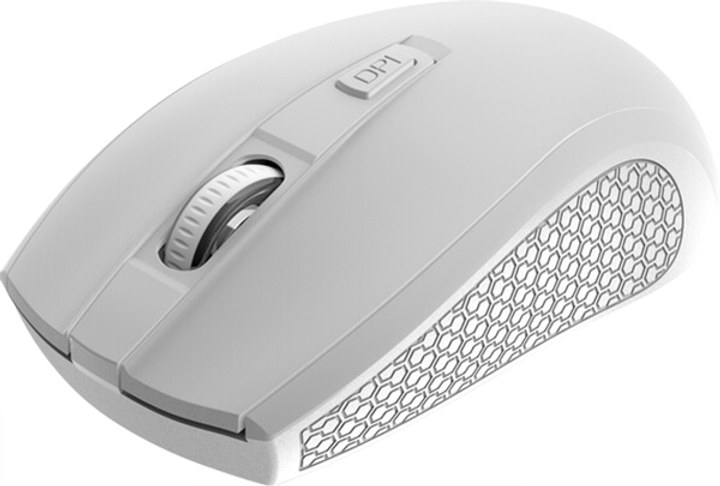 Bezprzewodowa mysz Canyon MW-7 Biała (CNE-CMSW07W) - obraz 3