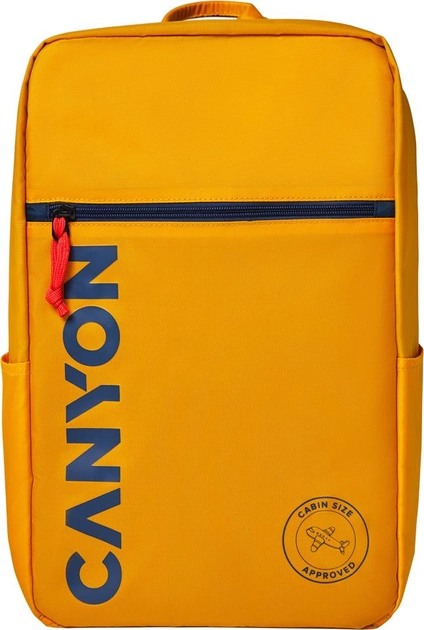 Plecak na laptopa Canyon CSZ-2 do podróżowania Żółty (CNS-CSZ02YW01) - obraz 1