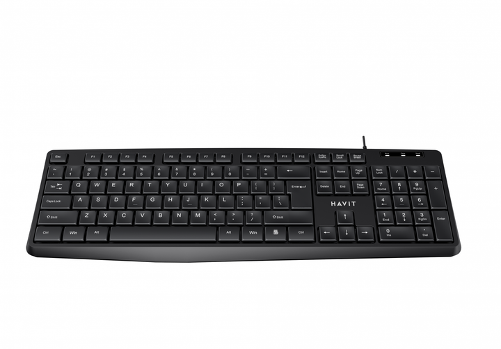Клавиатура проводная HAVIT HV-KB2006, Black - изображение 3
