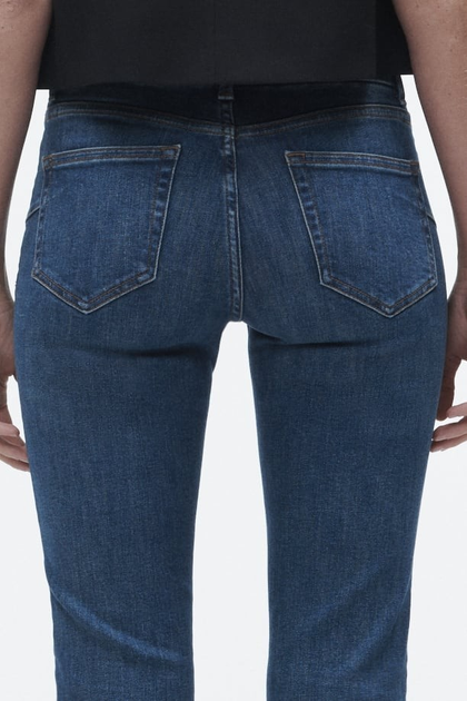 スニ Джинсы Zara Bootcut Mid-Rise 36 синий 7223/045/400