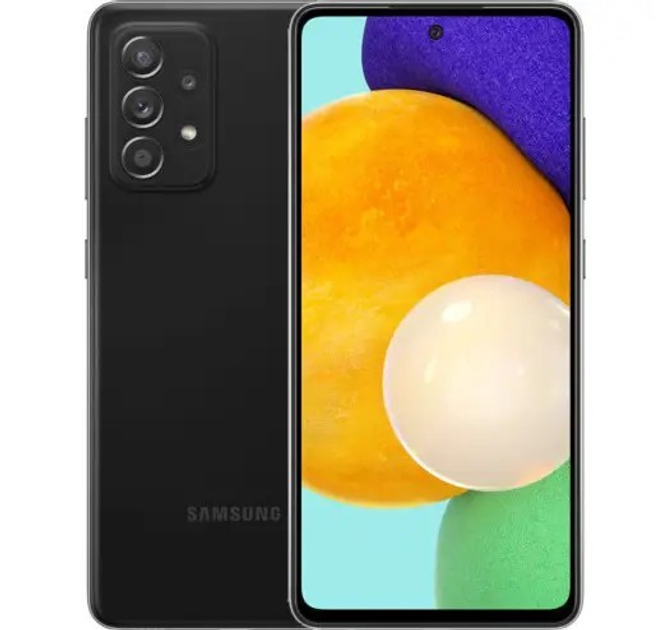 Смартфон Samsung Galaxy A52s 5g 6 128gb Awesome Black Sm-a528fd Seller 