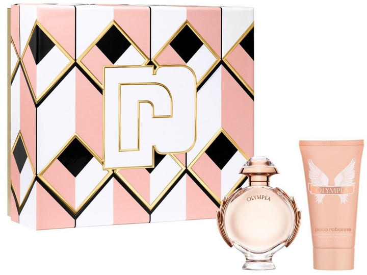 Zestaw damski Paco Rabanne Olympea Woda perfumowana damska 80 ml + Balsam do ciała 100 ml (3349668608324) - obraz 1