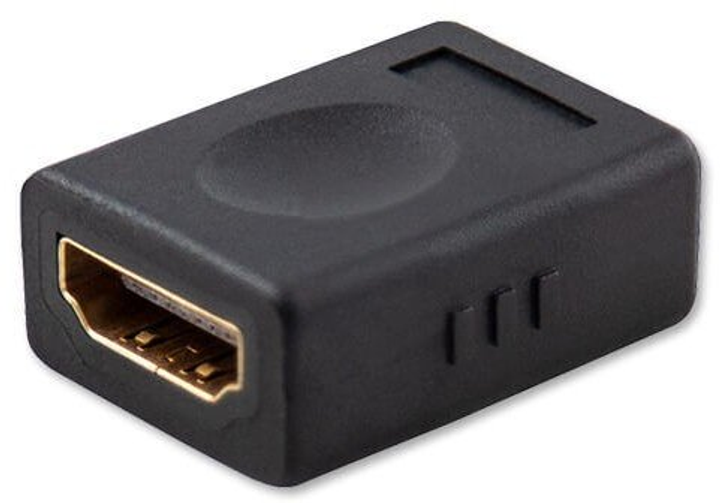Przejściówka Savio CL-111 HDMI (F) - HDMI (F) - prosty, beczkowaty (SAVKABELCL-111) - obraz 1