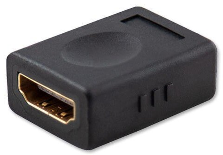 Перехідник Savio CL-111 HDMI (F) - HDMI (F) - прямий, бочкоподібний (SAVKABELCL-111) - зображення 1