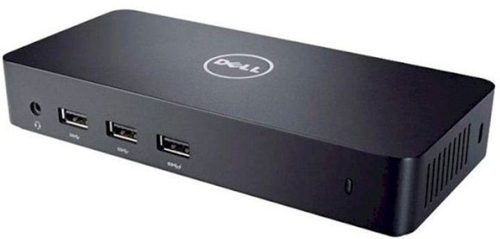 Док-станция Dell USB 3.0 Ultra HD Triple Video Docking Station D3100 EUR (452-BBOT)