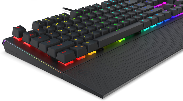 Клавіатура дротова SPC Gear GK650K Omnis RGB Kailh Blue USB Black (SPG115) - зображення 10