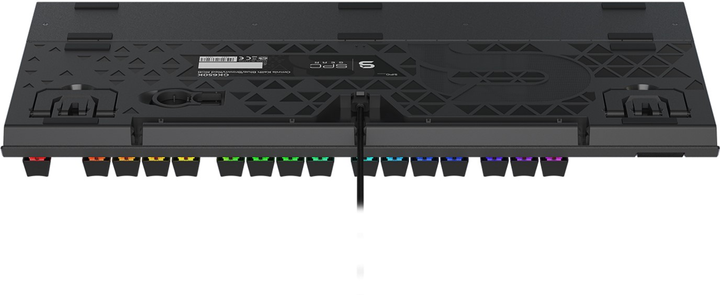 Клавіатура дротова SPC Gear GK650K Omnis RGB Kailh Blue USB Black (SPG115) - зображення 15