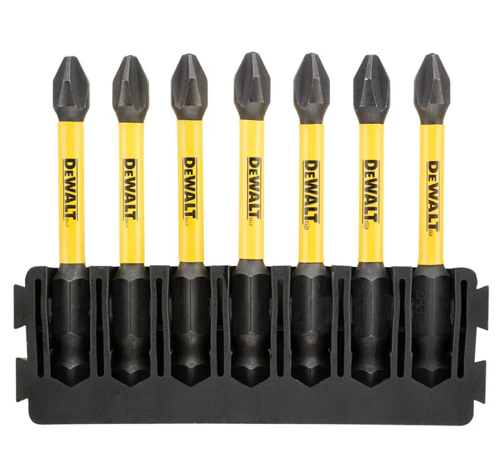 Кассета с битами DeWALT FlexTorq, L = 57 мм, Рh2 - 7 шт DT70817 - Фото 1 Кассета с битами DeWALT FlexTorq, L = 57 мм, Рh2 - 7 шт DT70817 - изображение 1