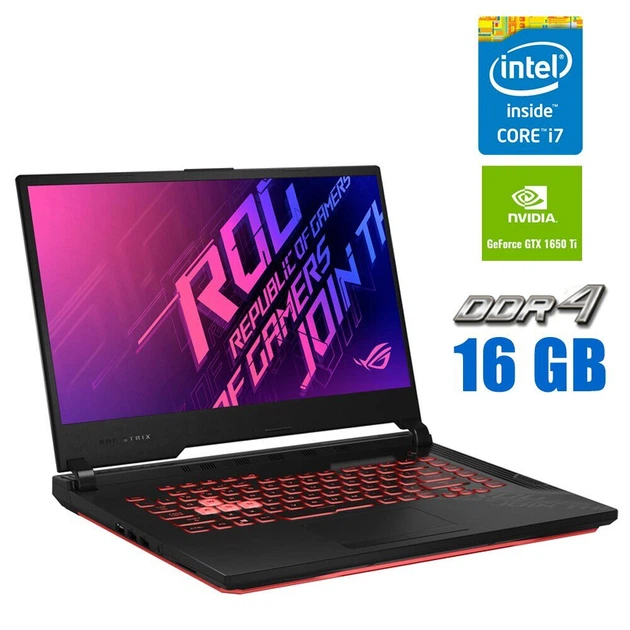 Ігровий ноутбук Asus Rog Strix G512LI / 15.6
