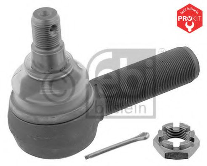 Наконечник правый тяги М20*1,5*40*125 М30*1,5*26 DAF, MAN, MB, RENAULT пр-во Febi Febi Bilstein (04605) - изображение 1