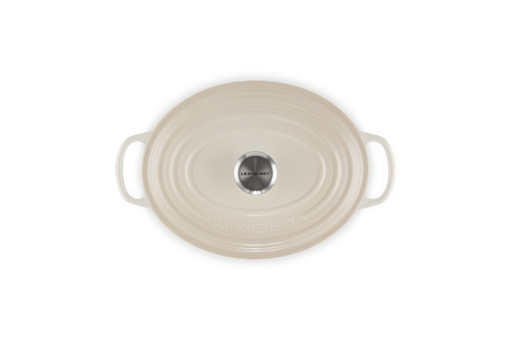 Кастрюля Le Creuset Signature 2,6 л овальная Meringue (21178237164430) - Фото 4 Кастрюля Le Creuset Signature 2,6 л овальная Meringue (21178237164430) - изображение 4