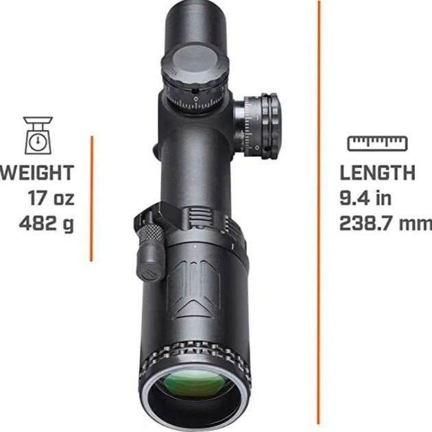 Приціл Bushnell AR Optics 1-4x24mm DropZone-223 SFP - зображення 6