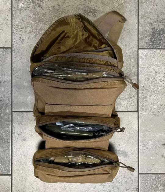 Сумка медична Condor Fold Out Medical Bag Койот - зображення 2