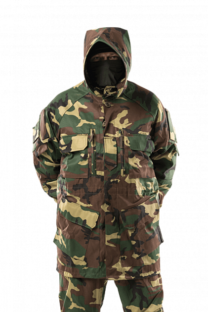 Куртка камуфляжна тактична для ЗСУ Brotherhood Gorka Вудленд 60-170 - зображення 1