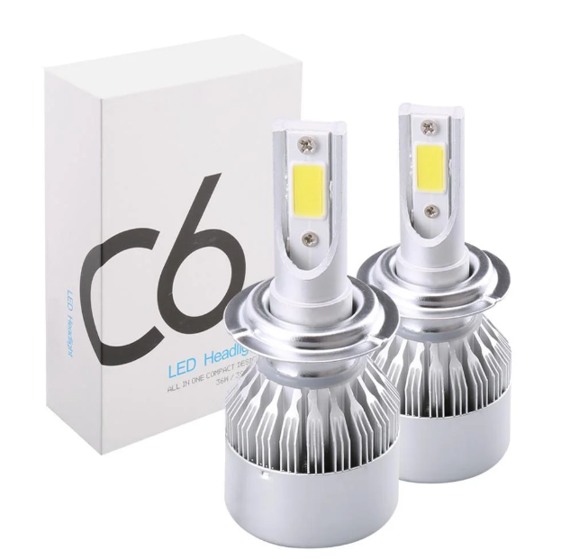 Светодиодные Автомобильные Лампы C6 LED Headlight H4 Комплект - изображение 4