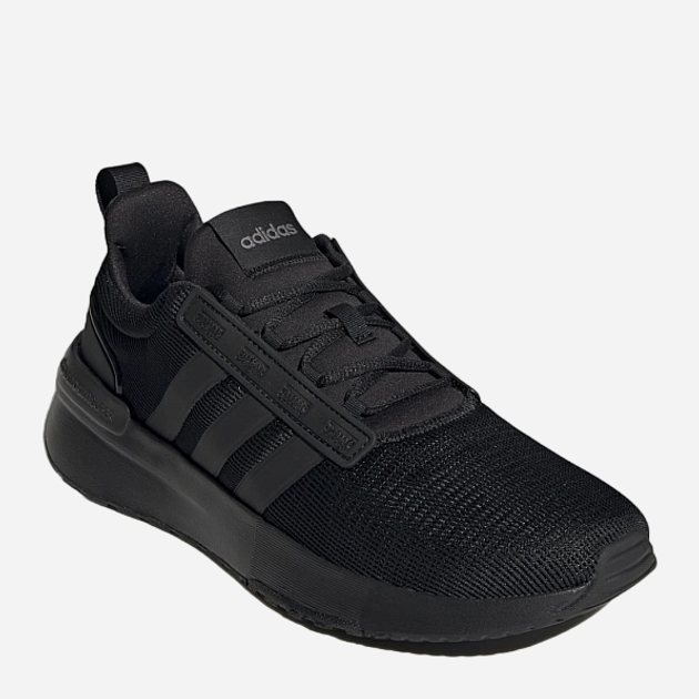 Buty sportowe z siatką na platformie do kostki oddychające męskie Adidas Racer Tr21 GX0647 40.5 (7UK) 25.5 cm Czarne (4065419306149) - obraz 2