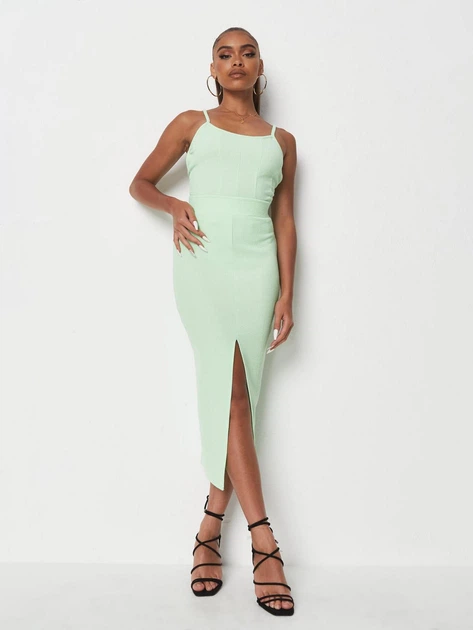 Боді-майка жіноча Missguided tjf28374b59 34 Салатова (1000000022742) - Фото 2 Боді-майка жіноча Missguided tjf28374b59 34 Салатова (1000000022742) - зображення 2