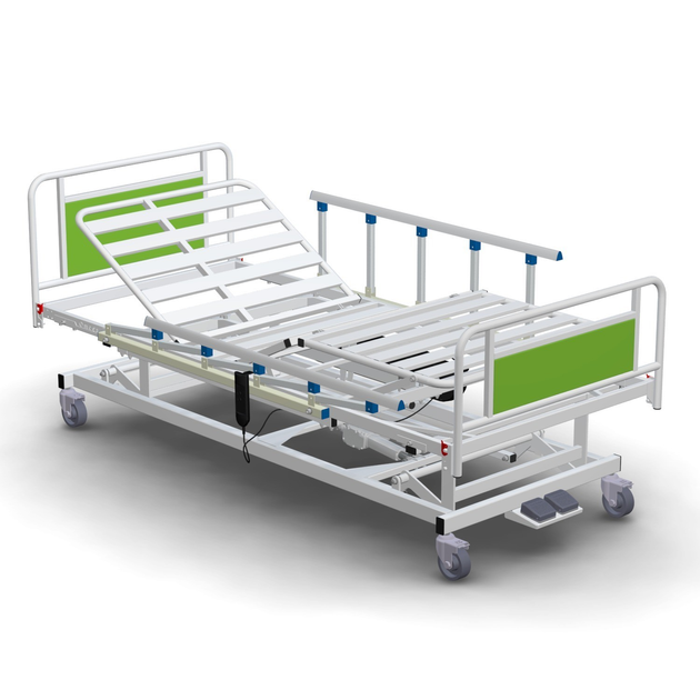 Ліжко медичне 4-секційне КФМ-4nb-e3s з електричним регулюванням висоти - зображення 1