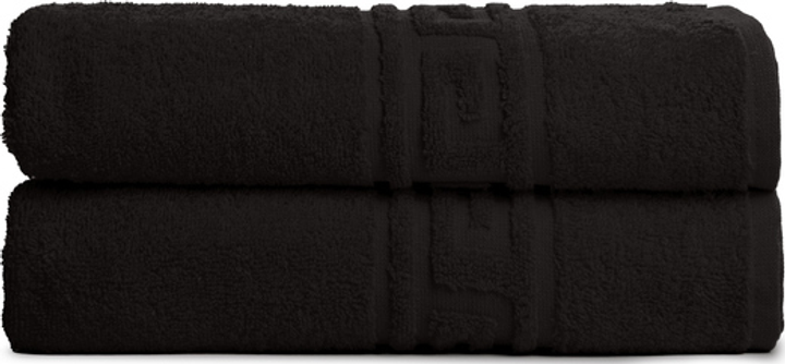 Полотенце махровое IDEIA для ванной 70х135 см версаче черное ...