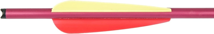 Стрела для арбалета Man Kung MK-AL16R алюминий Красная (1000081) - изображение 2