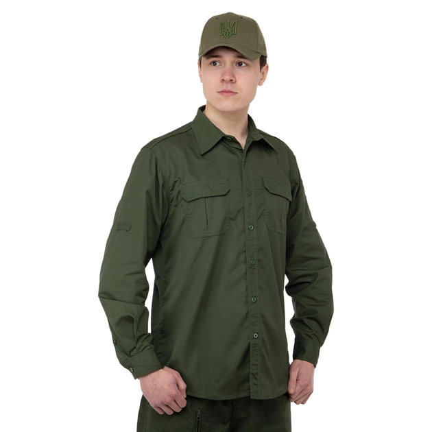 Сорочка тактична Military Rangers ZK-JK6005 Розмір: L (46-48) Колір: Оливковий - зображення 1