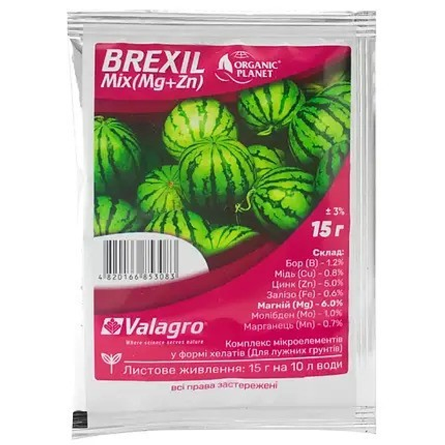 Brexil Mix (Mg-6%, Zn-5%) (Брексіл Мікс) мікроелементи в хелатній формі ...