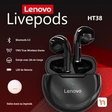 Навушники безпровідні Lenovo HT38 White - зображення 9