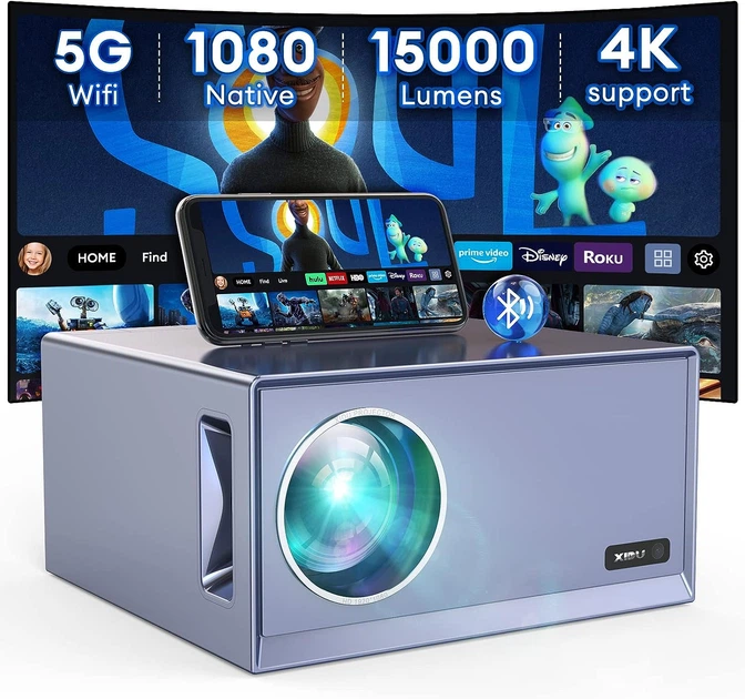 Мультимедийный проектор XIDU ‎PhilBeam S1 Full HD 12 000 Лм Wi-Fi