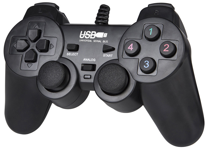 Геймпад джойстик для ПК Double Shock 2 USB-208 проводной 25118 – фото ...