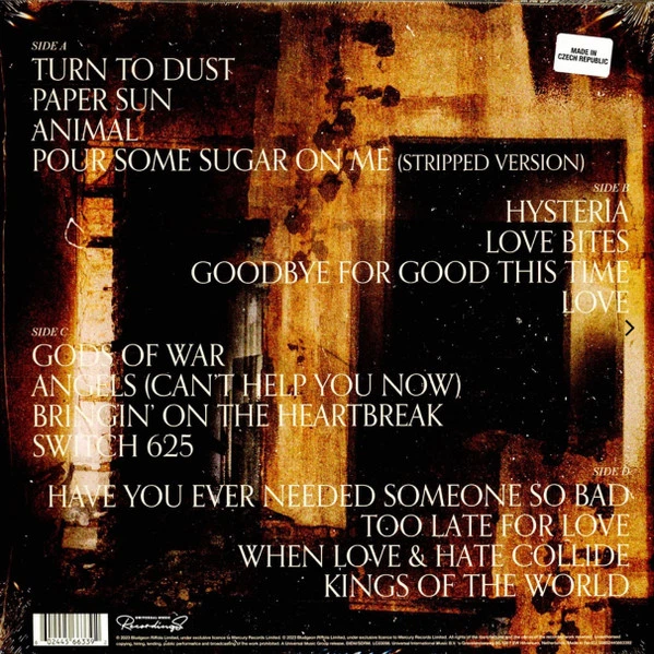 Виниловая пластинка Def Leppard with The Royal Philharmonic Orchestra - Drastic Symphonies (2LP) - Фото 3 Виниловая пластинка Def Leppard with The Royal Philharmonic Orchestra - Drastic Symphonies (2LP) - изображение 3