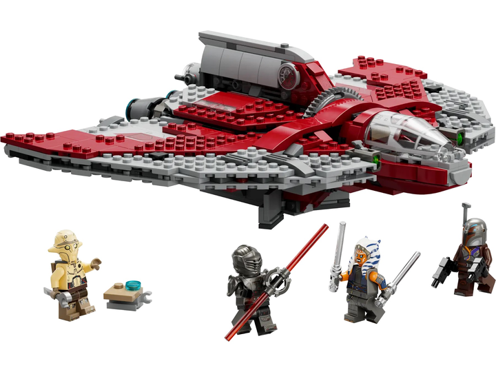 Конструктор LEGO Star Wars Космічний шаттл Джедай Т-6 Асока Тано 601 деталі (75362) - зображення 2